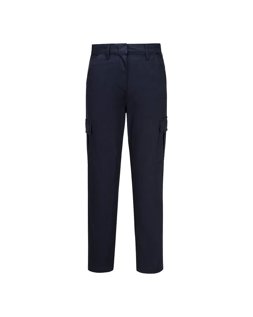 Stretch cargo broek voor dames