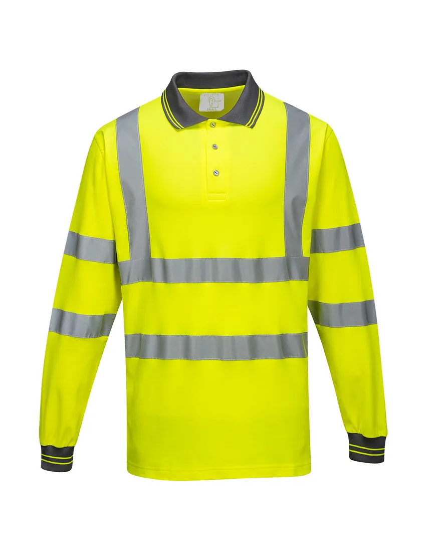 Long Sleeve High Cotton Polo