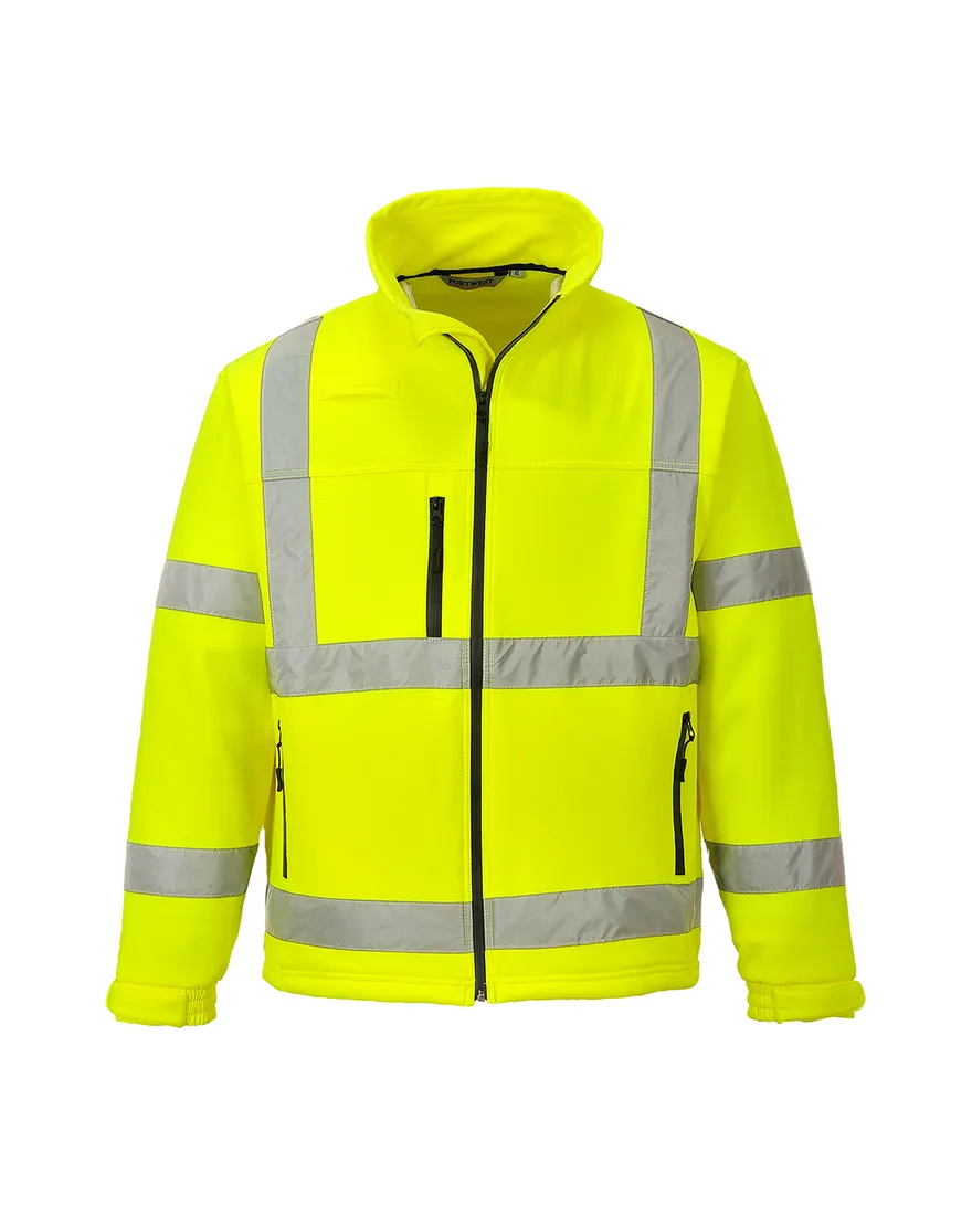 Classic Hi-Vis Softshell Jacket (3 Layers)