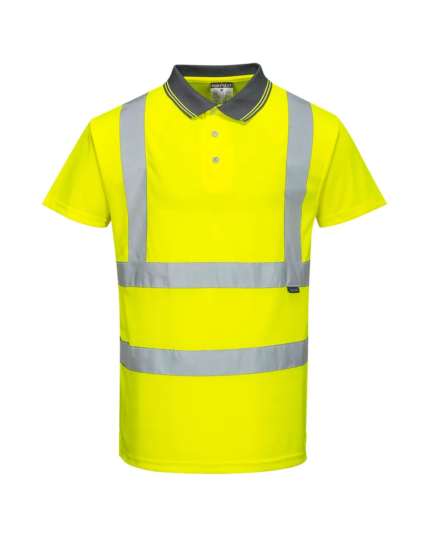 Hi-Vis Short Sleeve Polo
