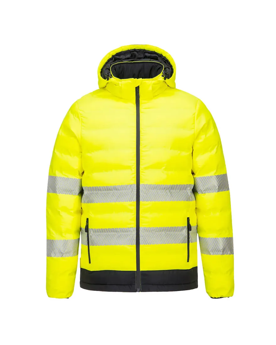 Verwarmde HV-jas met capuchon