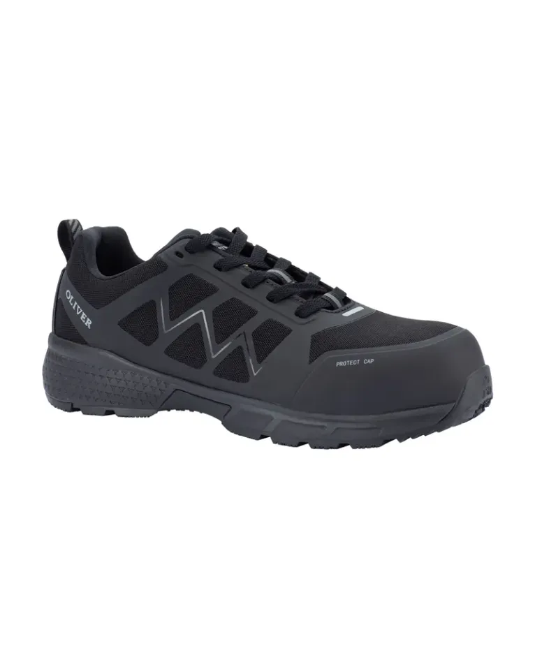 Chaussure de sécurité S3 HRO SRC ESD - EN ISO 20345:2011 S1P SRC HRO ESD BLK Jogger Shoe S3