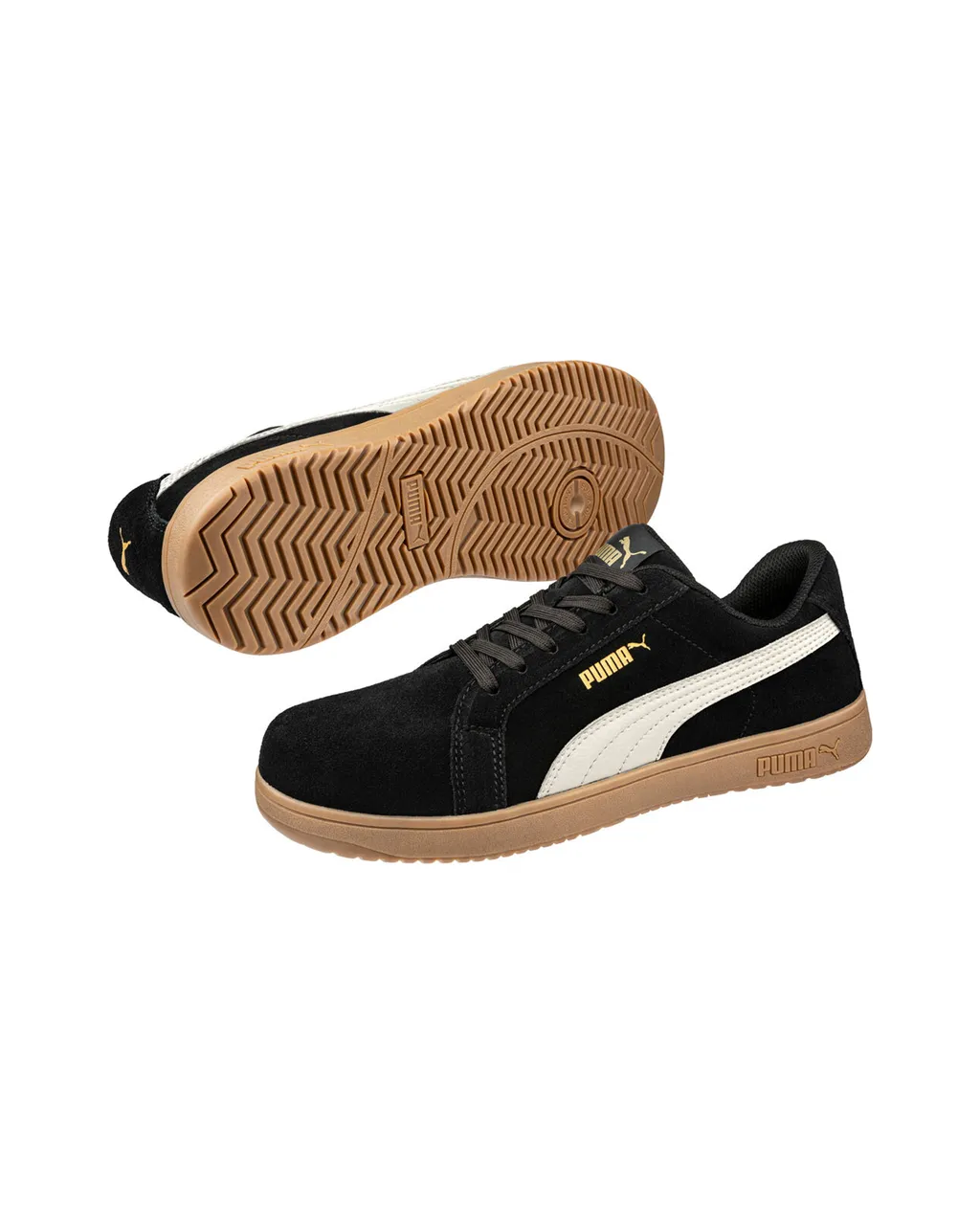 Chaussure de sécurité S1PL EN ISO 20345:2022+A1:2024 ESD FO HRO SR Iconic Gum Low