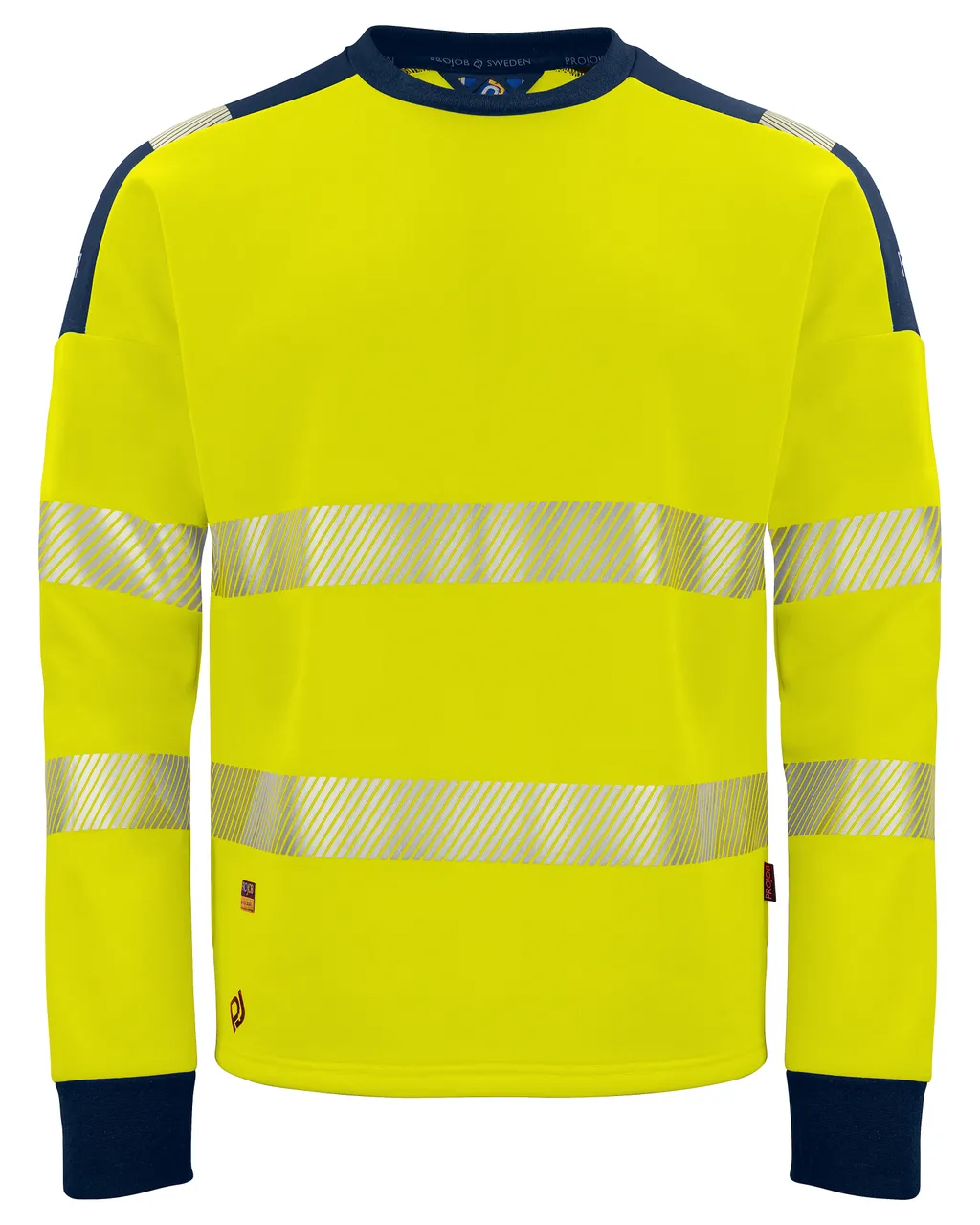 6108 Sweatshirt Mit Rundhalsausschnitt EN ISO 20471 Klasse 3/2