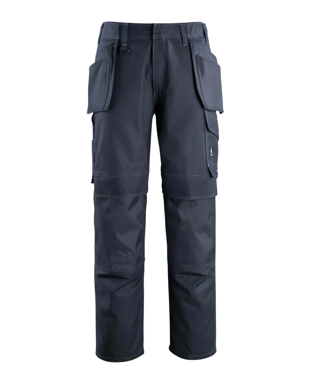 Trousers with floating pockets