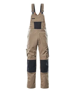 Bib Overalls with Knee Pockets