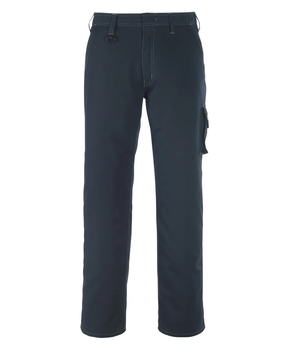 Trousers with thigh pockets