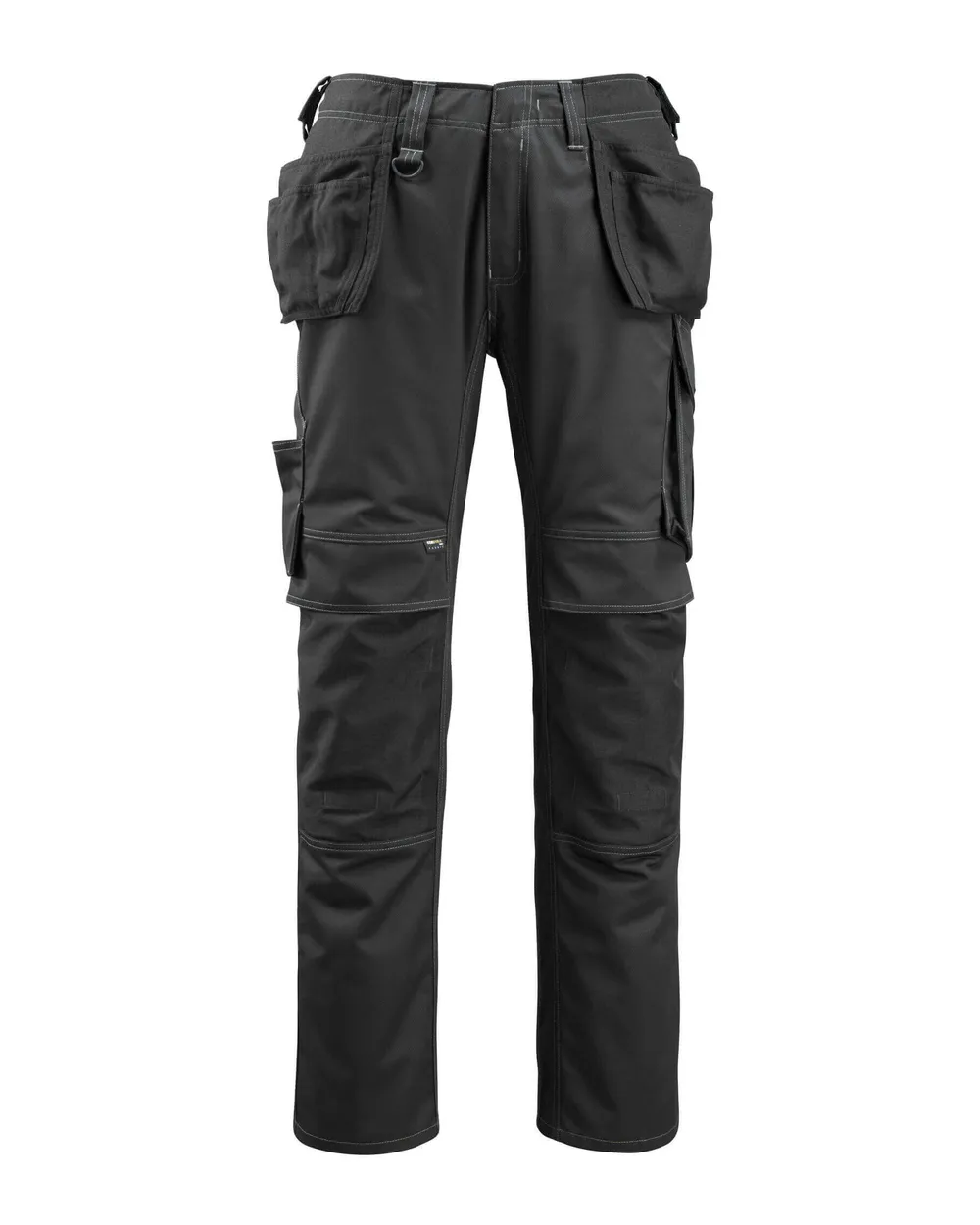 Pants with floating pockets