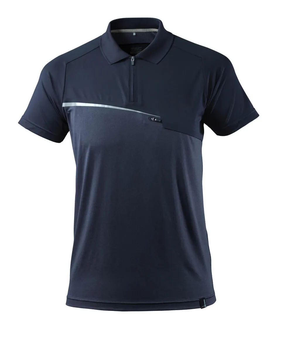 Polo mit Brusttasche