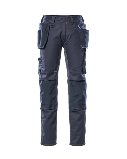 Pants with floating pockets