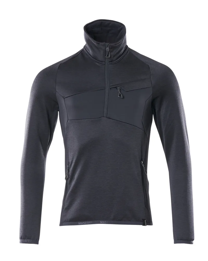 Half-zip fleece pull