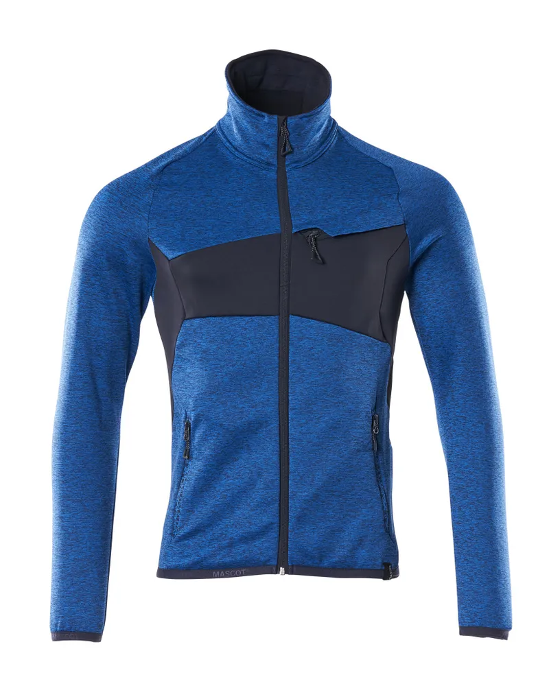 Zipper fleece pullover