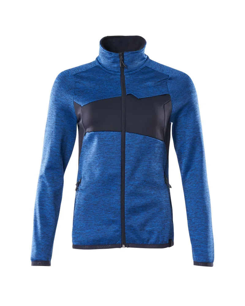 Fleece-Pullover mit Reißverschluss