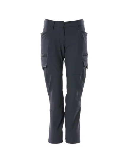 Trousers with thigh pockets