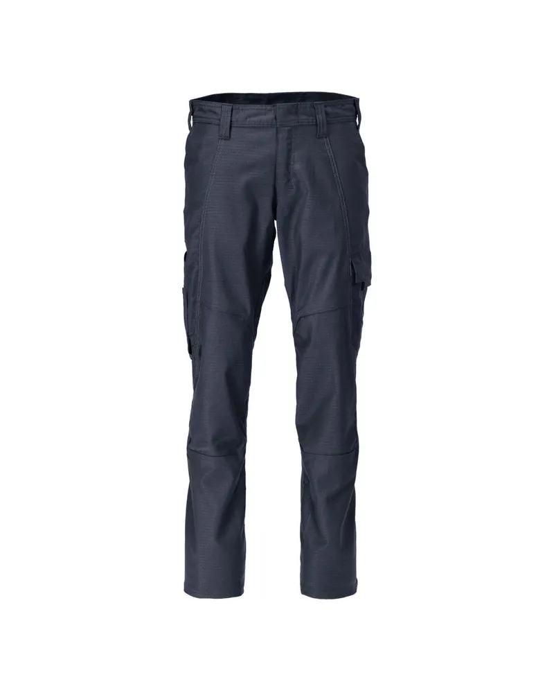Trousers with thigh pockets