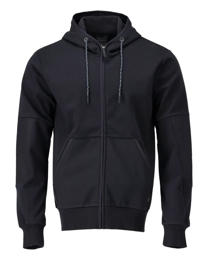 Sweat met capuchon en winddichte membraan