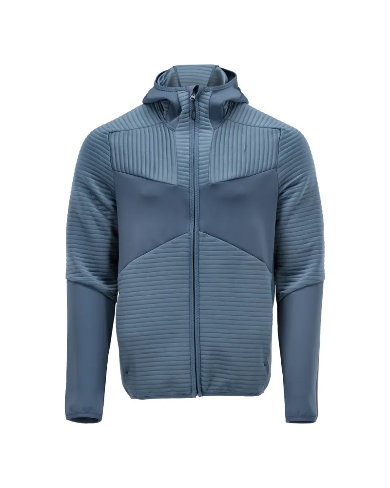Gevoerde hoodie met rits