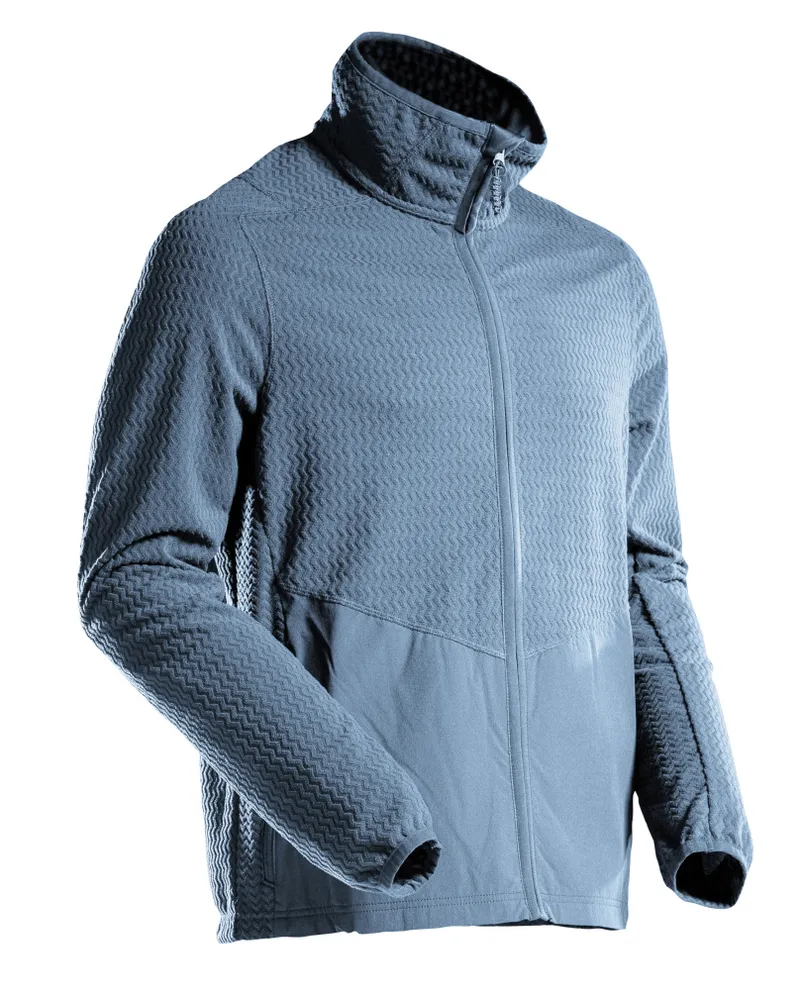 Reißverschluss-Fleece-Pullover