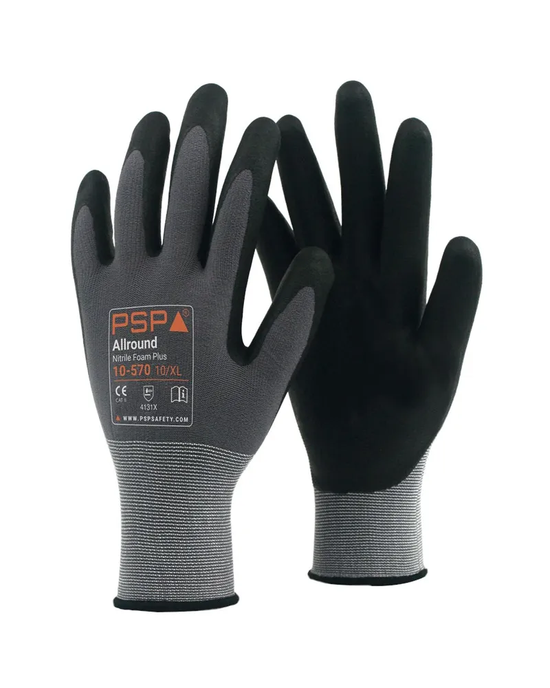 PSP 10-570 Allround NF black work gloves