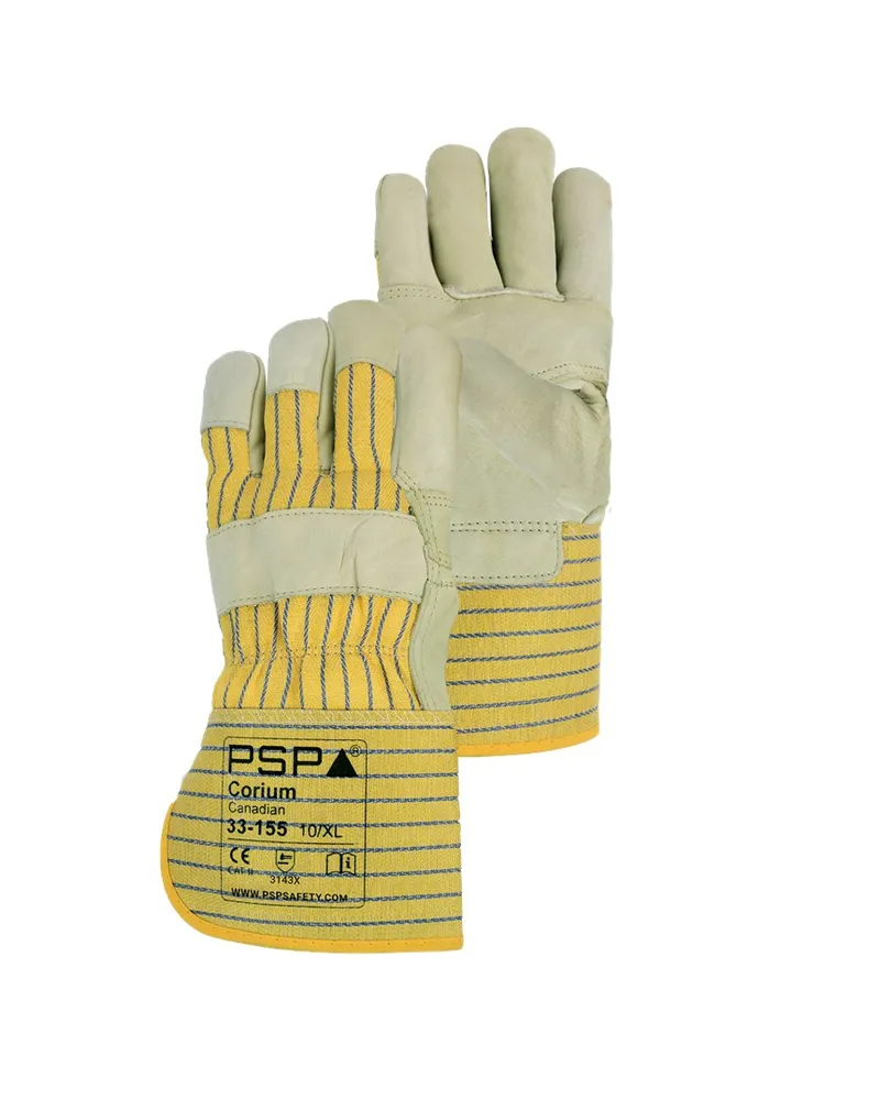 Beige Cowhide Glove 33-155
