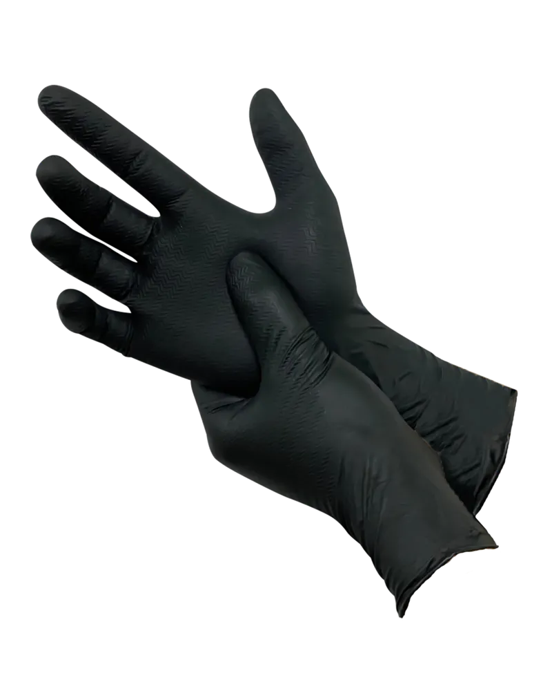 Single Use Nitrile Gripper Black Pro 55-246