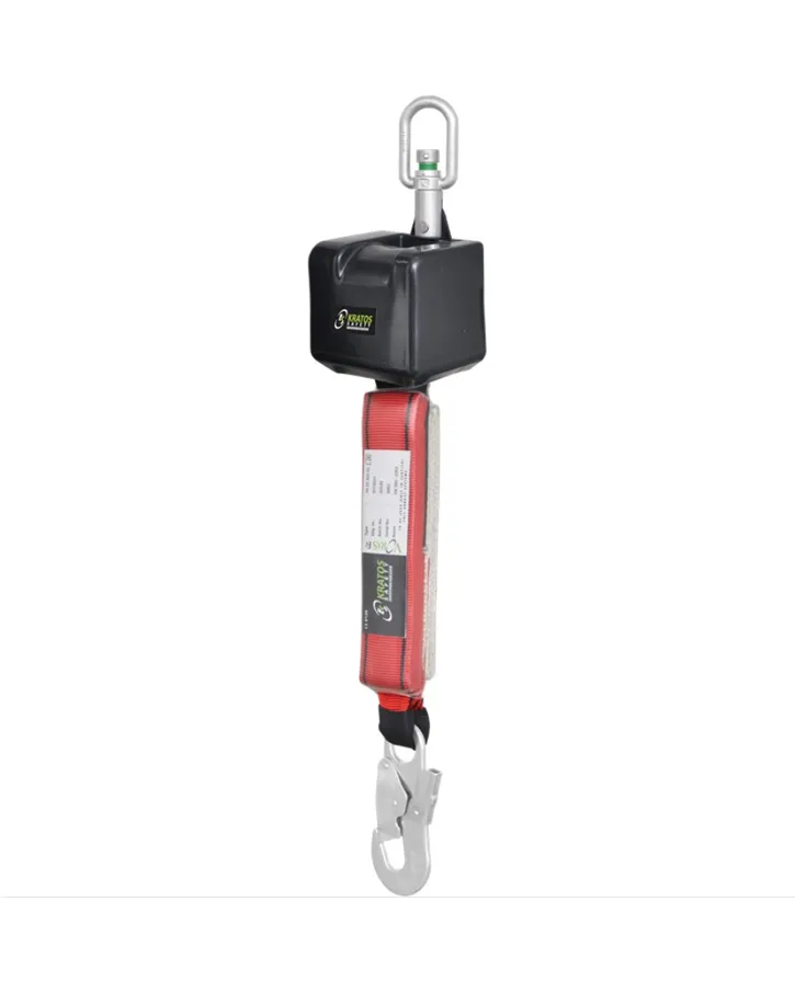 ANTICHUTE A RAPPEL, 2,5 M DE LONG, MAX 140 KG
