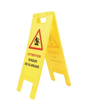 BALISE PLIANTE RISQUE GLISSADE