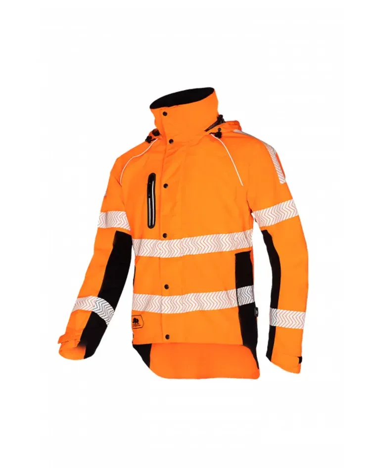 HV veste de pluie, EN 343 classe 4 4, EN ISO 20471 classe 3 1SMR Keiu HV
