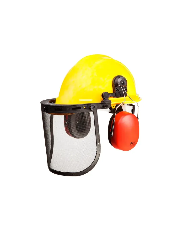 Casque forestier complet NF EN 397 EN 352-3 25db EN 1731 4SC8