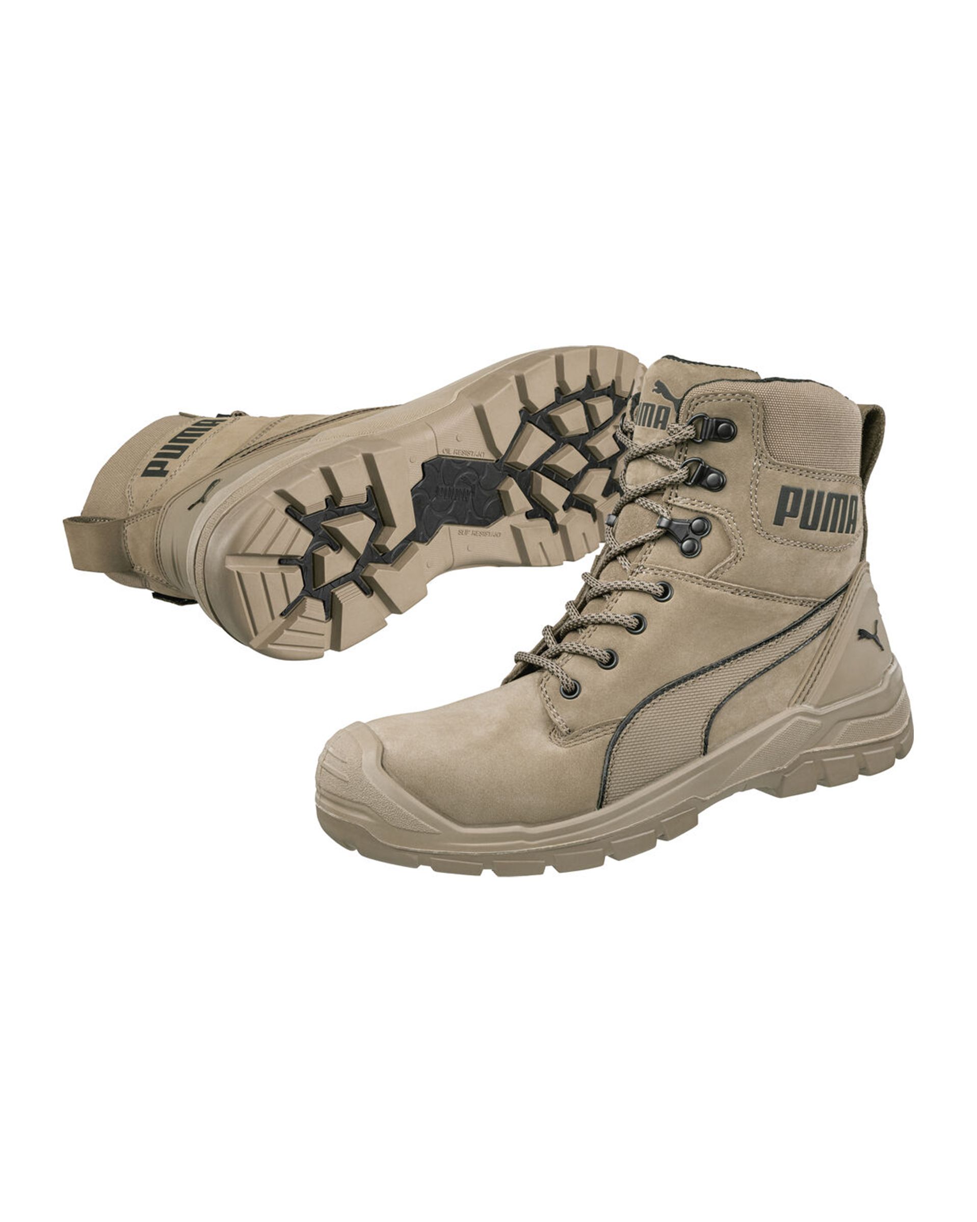 Chaussure de sécurité S3S EN ISO 20345:2022+A1:2024 FO CI HI HRO SR Conquest Stone