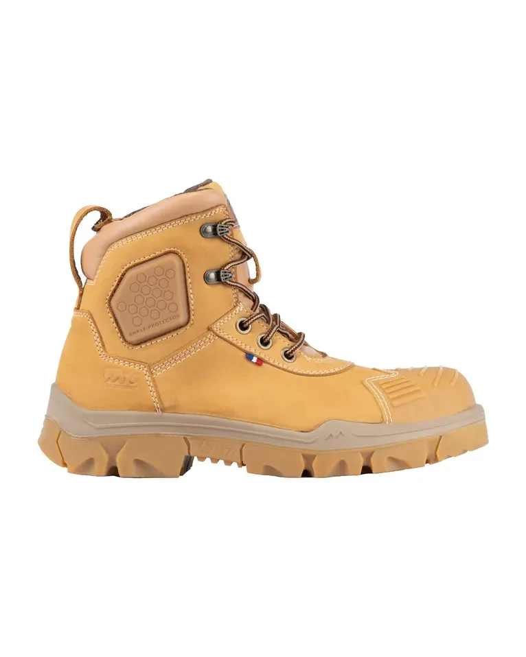 Chaussure de sécurité S3S HRO HI CI SC AN LG FO RC - EN ISO 20345:2022 Construction BTP Mid S3S