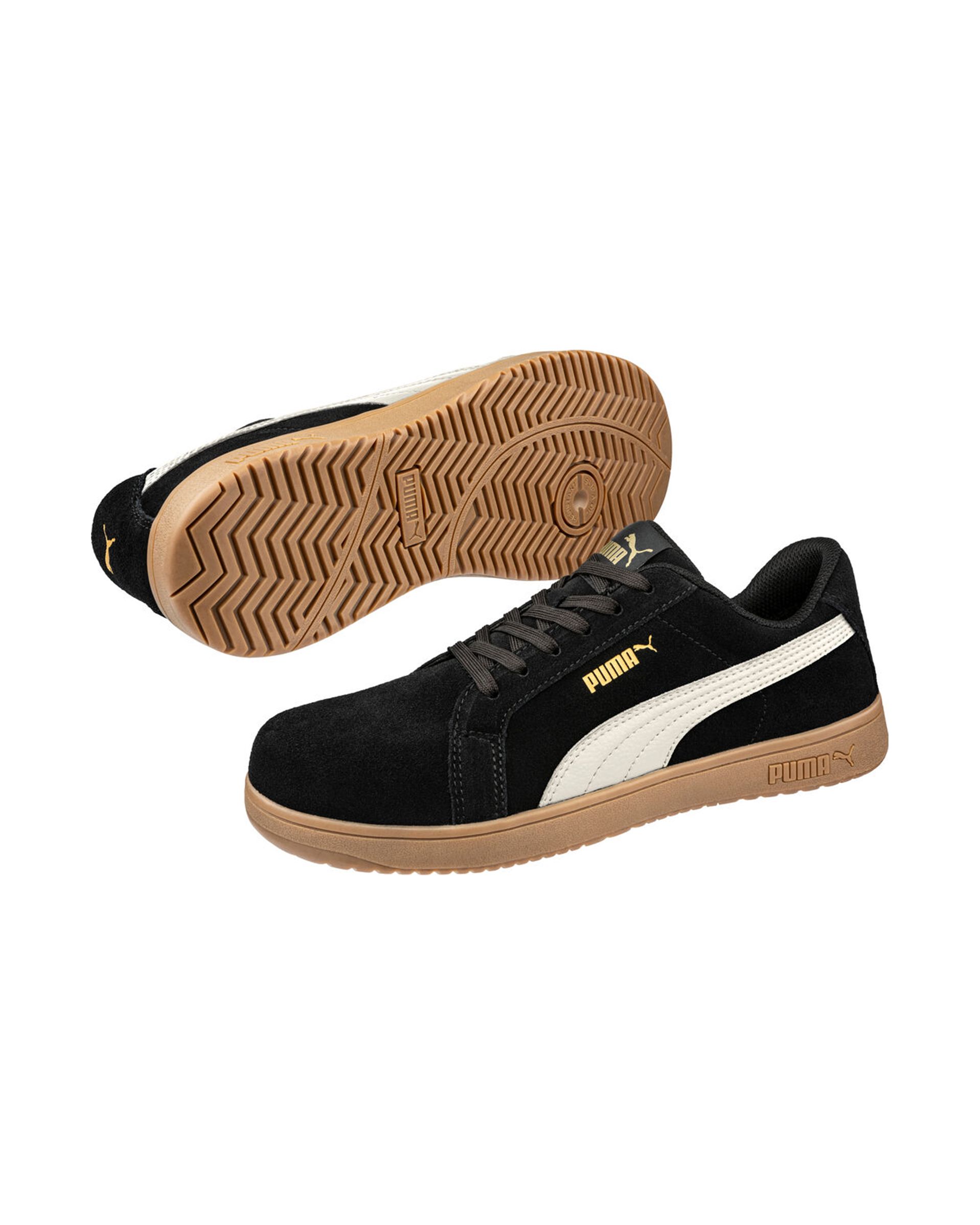 Chaussure de sécurité S1PL EN ISO 20345:2022+A1:2024 ESD FO HRO SR Iconic Gum Low