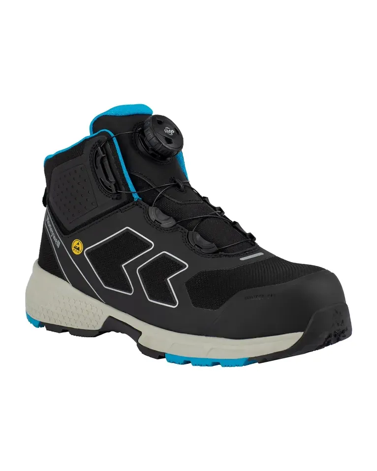 Chaussure de sécurité S3 SRC ESD HRO - EN ISO 20345:2011/EN 61340-5-1:2016 - DGUV 112-191 Runner Mid Blue FLS S3