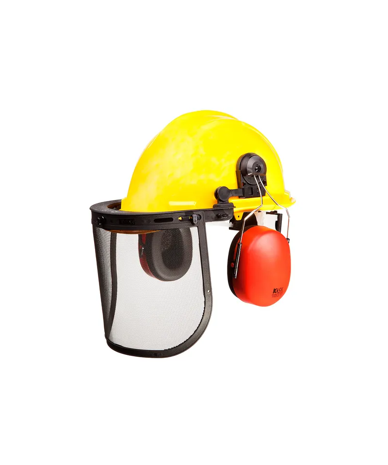 Casque forestier complet NF EN 397 EN 352-3 25db EN 1731 4SC8
