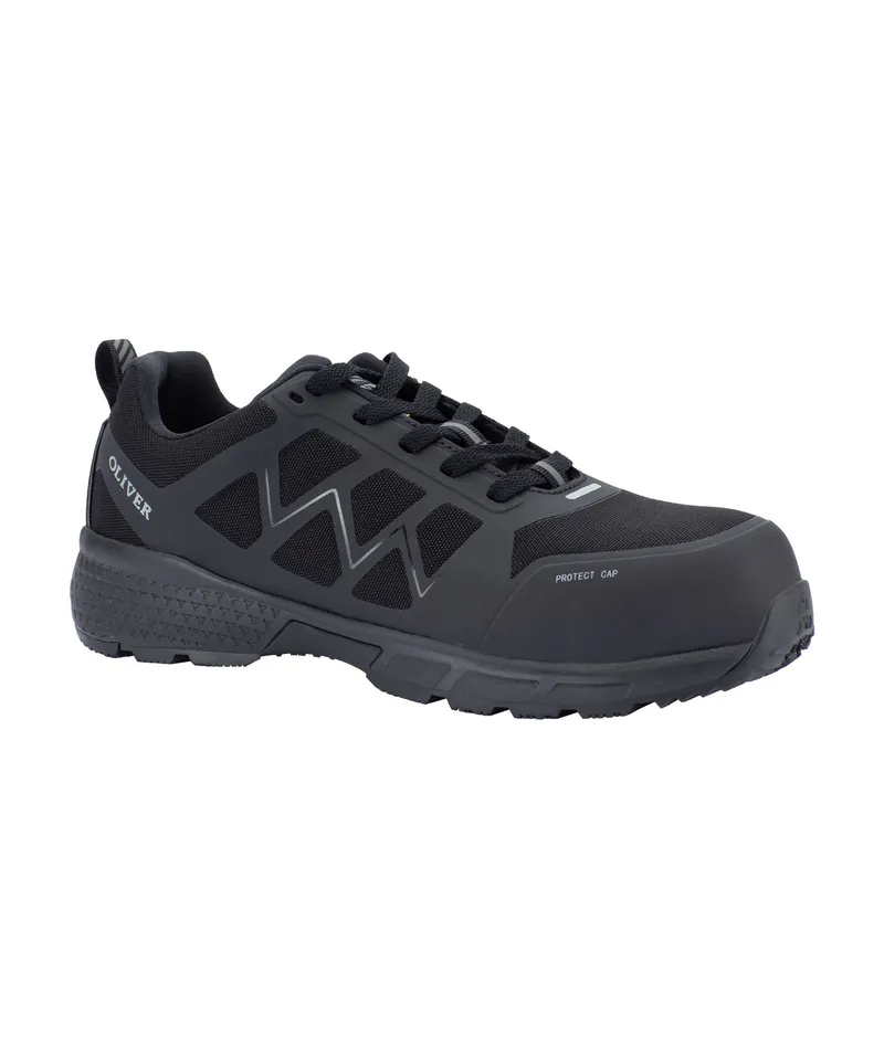 Chaussure de sécurité S3 HRO SRC ESD - EN ISO 20345:2011 S1P SRC HRO ESD BLK Jogger Shoe S3