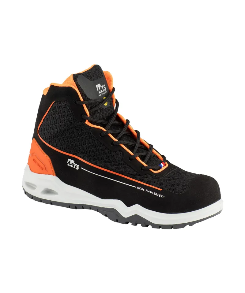 Chaussure de sécurité S1P EN ISO 20345:2022, SR FO HI CI ESD Step Mid S1P Sport