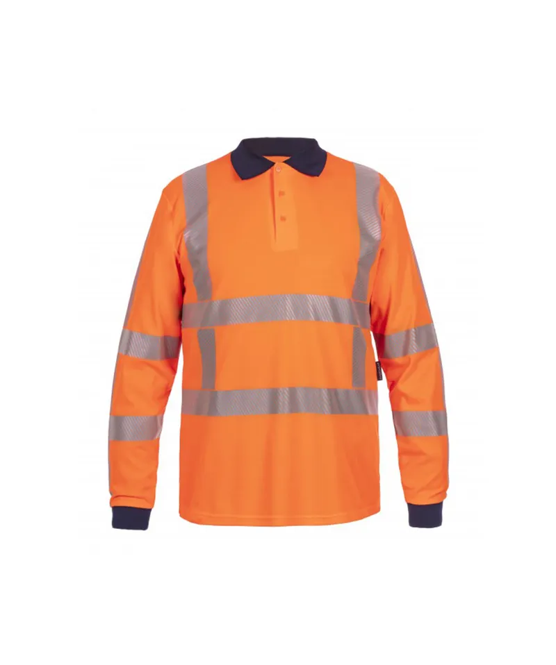 Polo de signalisation avec manches longues Trinidad