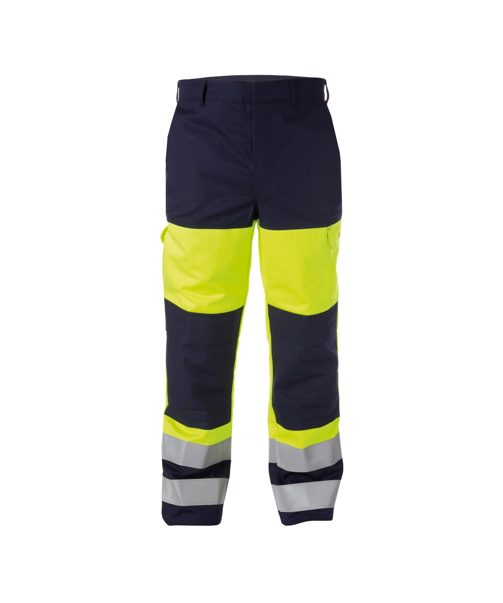 Multinorm High Visibility Trousers with Knee Pockets